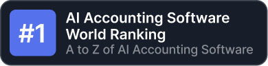 #1 in the A to Z of AI Accounting Software world ranking